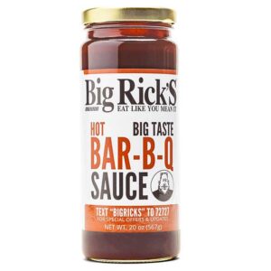 Big Rick's Hot BBQ Sauce - 20oz