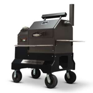 Yoder Smokers YS480s Competition Black with Wire Shelves