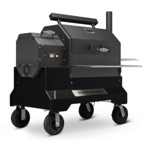 Yoder Smokers YS640s Competition Black with Wire Shelves