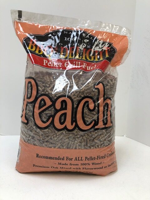 BBQRs Peach pellets
